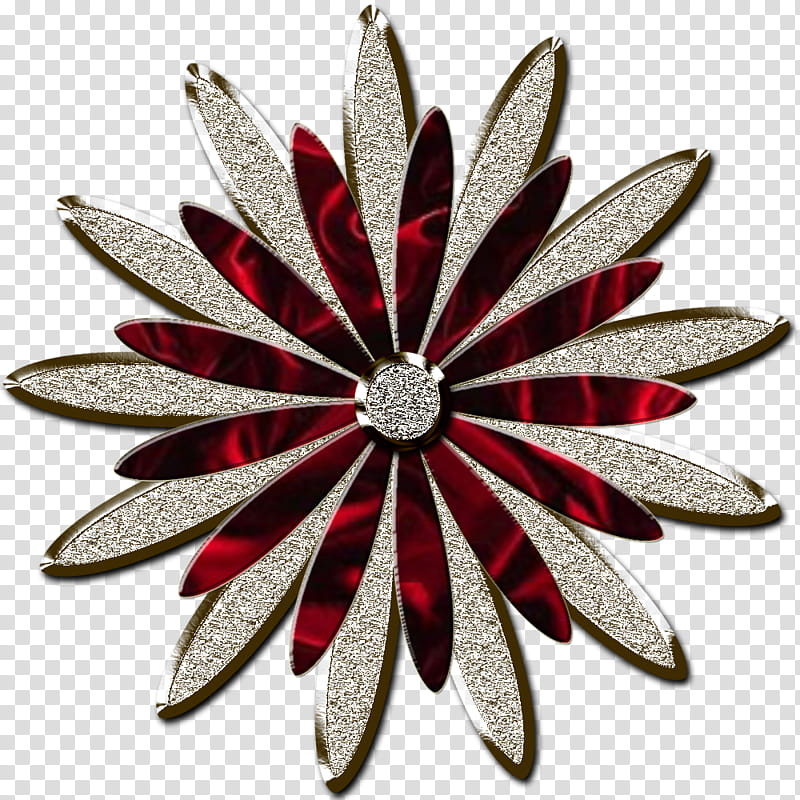 Decorative flowerses in, red and gray flower art transparent background PNG clipart