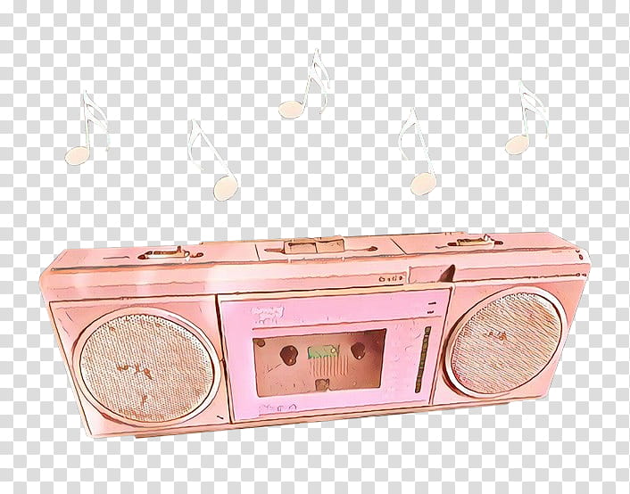 boombox pink portable media player technology material property, Cartoon, Electronic Device, Fashion Accessory, Radio transparent background PNG clipart