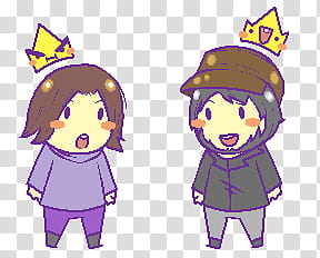 GAME GRUMP KINGS transparent background PNG clipart
