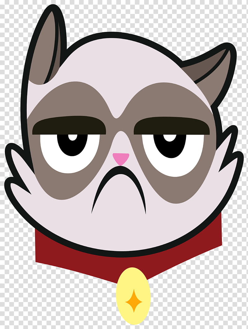 MLP Resource Sourpuss cutie mark Grumpy Cat transparent background PNG clipart