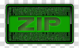 InTheMatrix File Type, zip icon transparent background PNG clipart