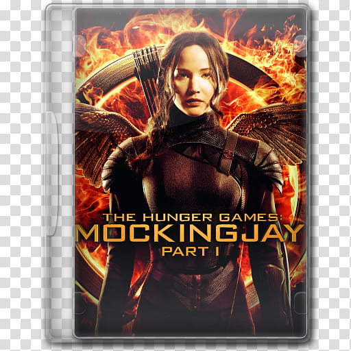 the BIG Movie Icon Collection H, The Hunger Games Mockingjay Part  transparent background PNG clipart