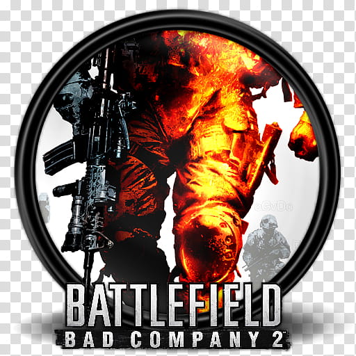 Games , Battlefield Bad Company  icon transparent background PNG clipart