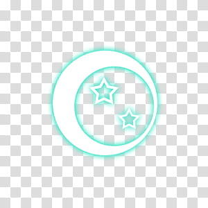 Simple Glowing s, round white and blue star logo transparent background PNG clipart