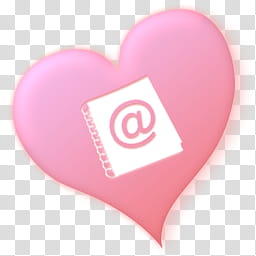 Funny Valentine Set Heart Address Icon Transparent Background Png Clipart Hiclipart