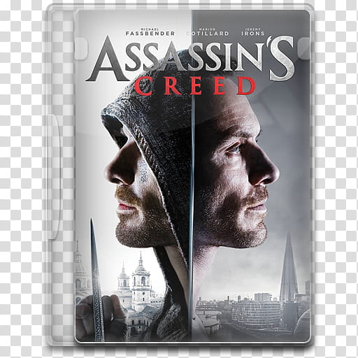 Movie Icon Mega , Assassin's Creed, Assassin's Creed DVD case transparent background PNG clipart