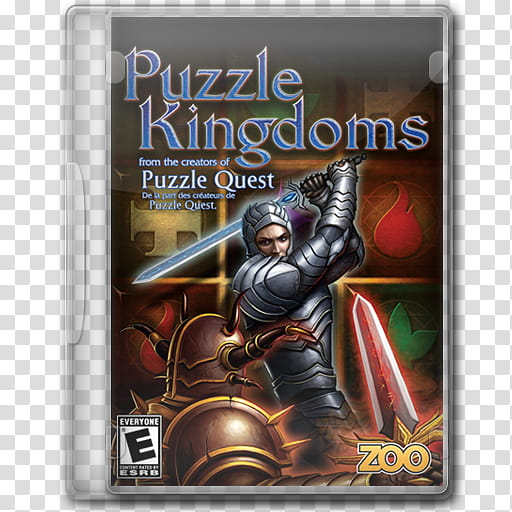Game Icons , Puzzle-Kingdoms, Puzzle Kingdoms Puzzle Quest DVD case transparent background PNG clipart