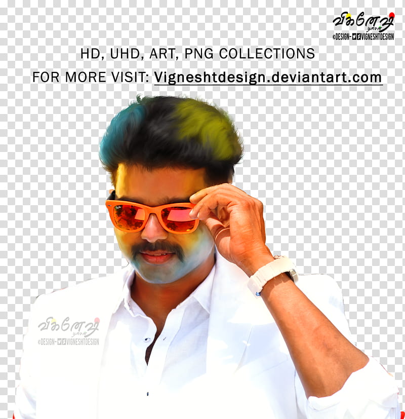 Actor Vijay HD Theri Movie transparent background PNG clipart