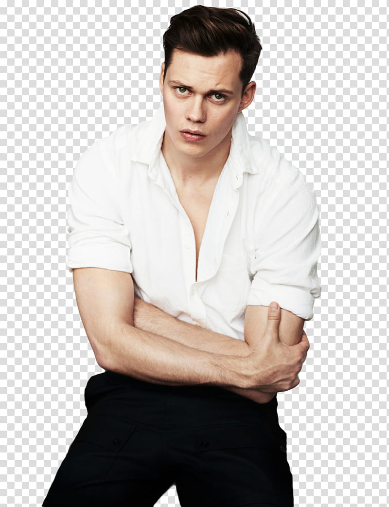 Bill Skarsgard transparent background PNG clipart