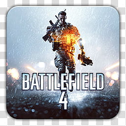 Battlefield 4 logo PNG transparent image download, size: 512x512px