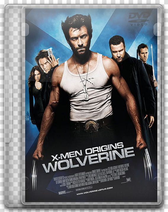 dvd movies st , X-men origins wolverine DVD transparent background PNG clipart