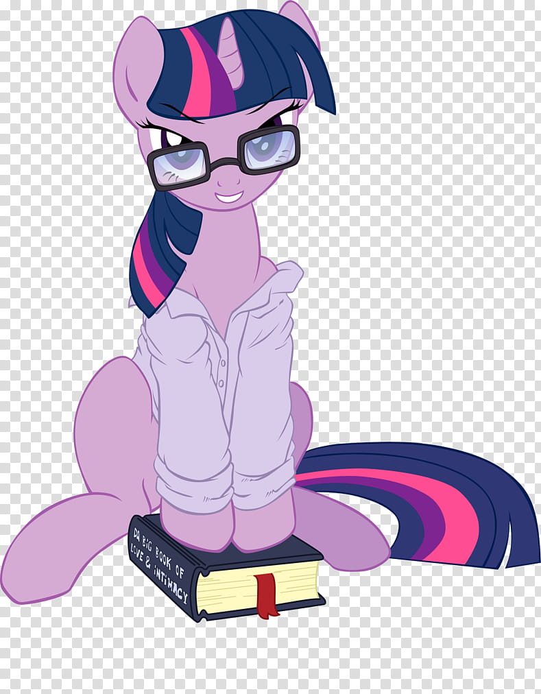 Haremos Todo lo del Libro, multicolored My Little Pony character sitting on book illustration transparent background PNG clipart