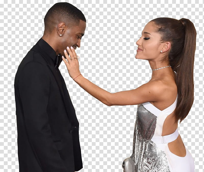 Ariana Grande and Big Sean transparent background PNG clipart