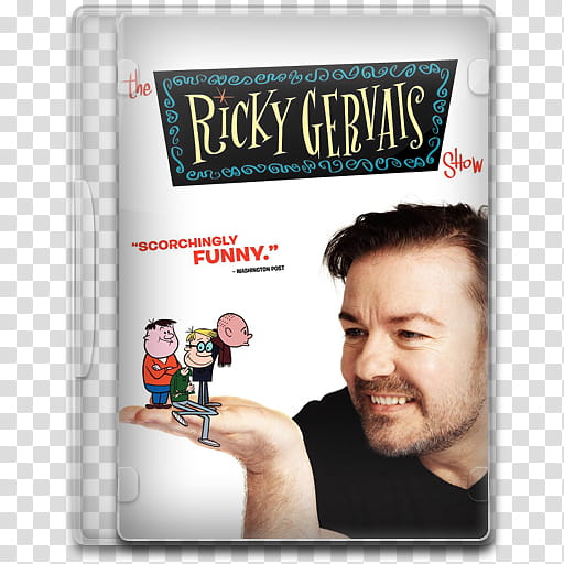 TV Show Icon Mega , The Ricky Gervais Show transparent background PNG clipart