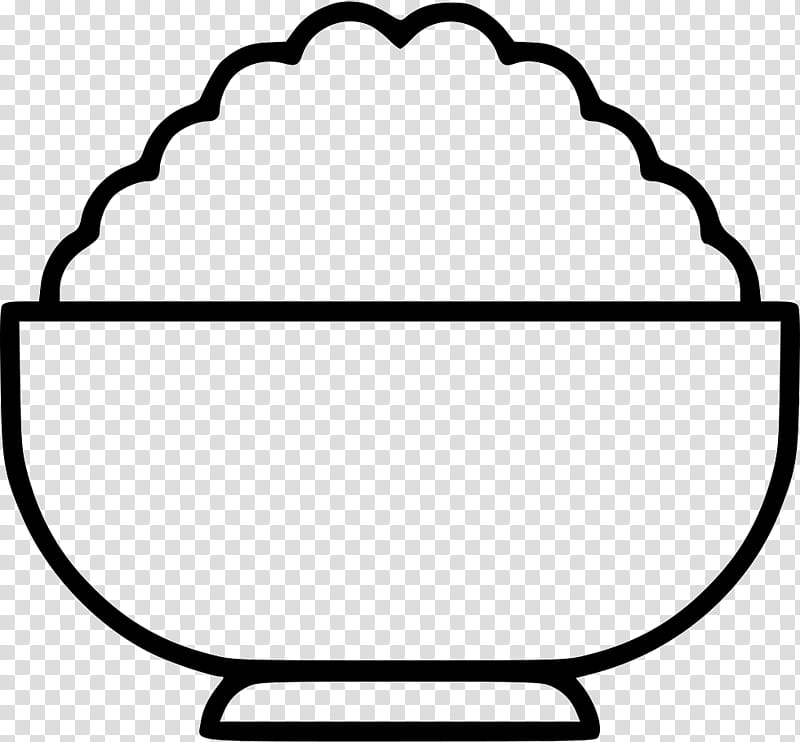 Chinese Food, Chinese Cuisine, Asian Cuisine, Bowl, Rice, Spanish Rice, White Rice, Black transparent background PNG clipart