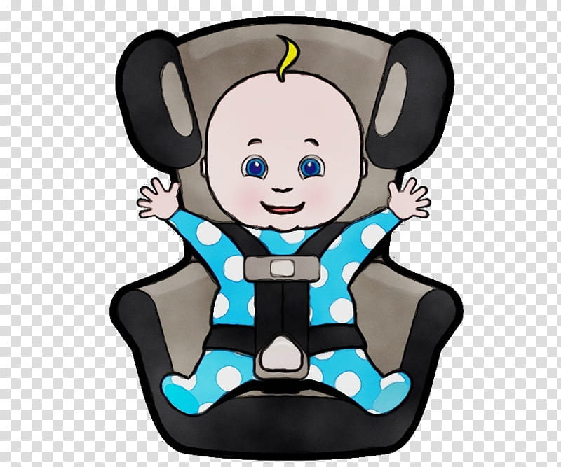 Baby & Toddler Car Seats Automotive Seats Seat belt, Watercolor, Paint, Wet Ink, Baby Toddler Car Seats, Infant, Baby Transport, Cartoon transparent background PNG clipart