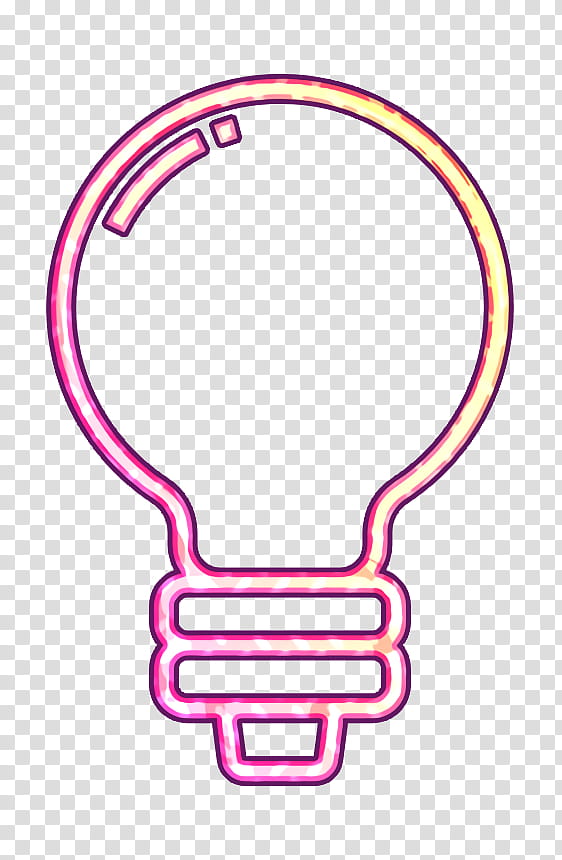 Innovation Icon, Creative Icon, Idea Icon, Invention Icon, Solution Icon, Pink M, Line, Meter transparent background PNG clipart