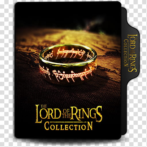 The Lord Of The Rings Collection Folder Icon , The Lord of the Rings Collection transparent background PNG clipart