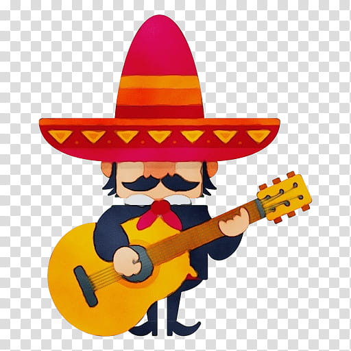 Cowboy Hat, Mariachi, Drawing, Trumpet, Guitar, Music Of Mexico, Mexicans, Maraca transparent background PNG clipart