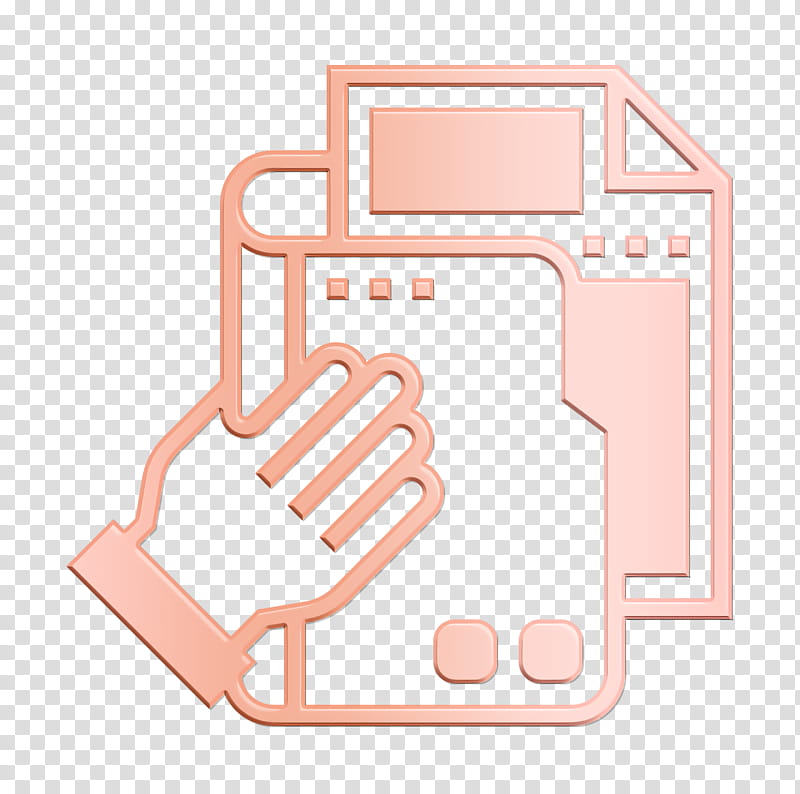 File icon Catalog icon Business Essential icon, Line, Thumb transparent background PNG clipart