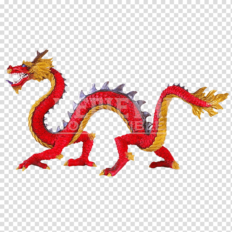 Chinese, Safari Ltd, Chinese Dragon, Toy, Figurine, Animal Figure transparent background PNG clipart