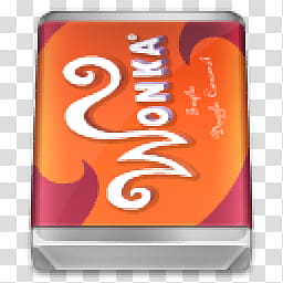 Wonka chocolate bar pack transparent background PNG clipart