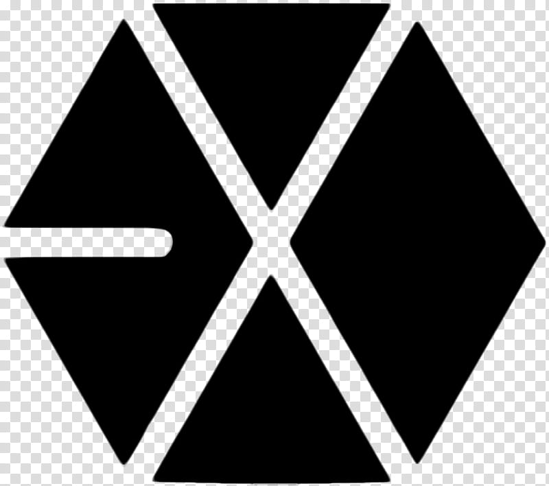 RENDER EXO LOGO, black logo transparent background PNG clipart