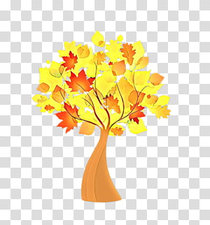 Cartoon Orange Tree transparent background PNG cliparts free download ...