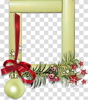 Christmas decoration, Watercolor, Paint, Wet Ink, Picture Frame, Christmas Ornament, Holiday Ornament, Christmas 
 transparent background PNG clipart thumbnail