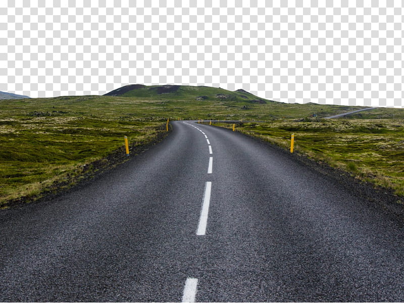 road asphalt highland highway lane, Thoroughfare, Road Surface, Natural Landscape, Infrastructure, Hill transparent background PNG clipart