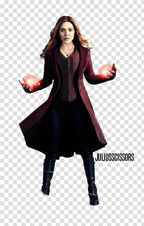 Scarlet Witch Wanda Maximoff VF transparent background PNG clipart