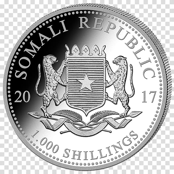 Elephant, Somalia, Silver, United States Of America, Silver Coin, Ounce, Jm Bullion, Shilling transparent background PNG clipart