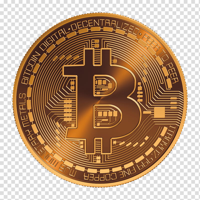 Cartoon Gold Medal, Bitcoin, Litecoin, Virtual Currency, Money, Digital Currency, Metal, Circle transparent background PNG clipart