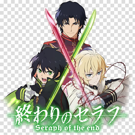 Seraph of the End Anime Icon, Seraph_of_the_End_by_Darklephise, anime character Seraph of the end transparent background PNG clipart