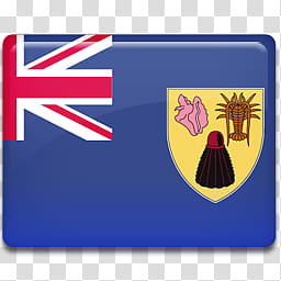All in One Country Flag Icon, Turks-and-Caicos-Islands transparent background PNG clipart
