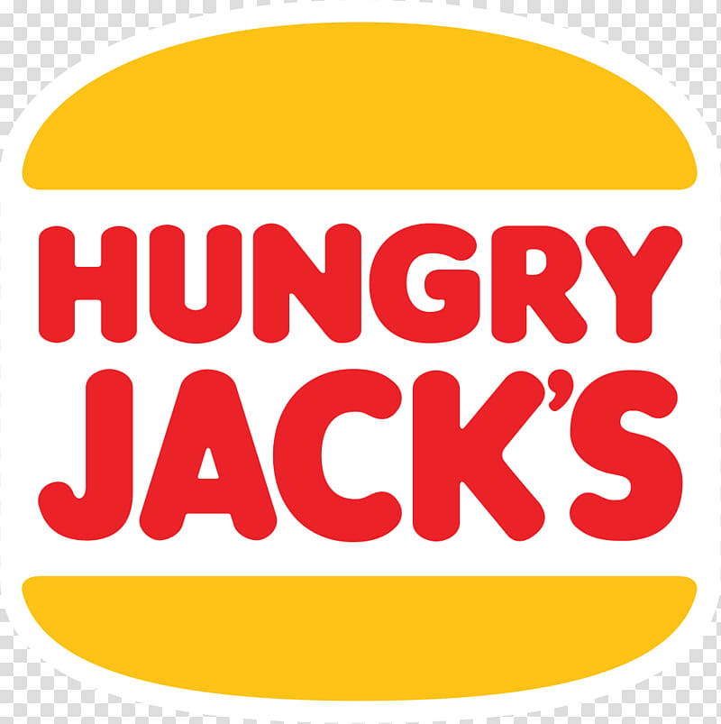Burger, Hungry Jacks, Hamburger, Burger King, Logo, Marketing, Australia, Yellow transparent background PNG clipart