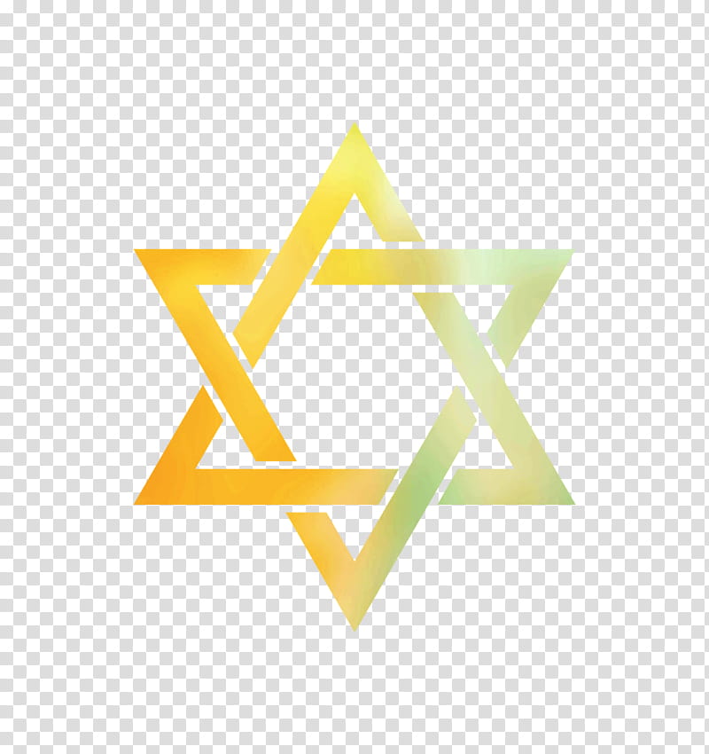 Yellow Star, Logo, Line, Angle, Triangle, Star Of David transparent background PNG clipart