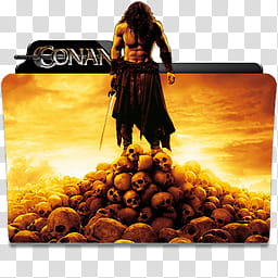 Conan The Barbarian Folder Icon transparent background PNG clipart