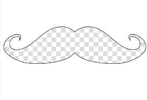 mostacho para tuto, mustache illustration transparent background PNG clipart