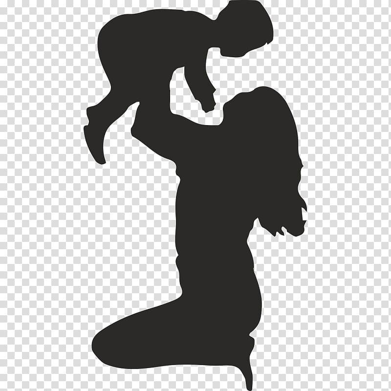 Family Silhouette, Child, Positive Parenting An Essential Guide, Mother, Daughter, Woman, Son, Father transparent background PNG clipart