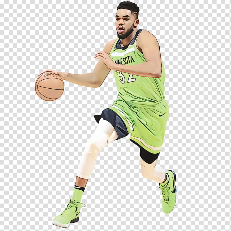 Karl-Anthony Towns, Watercolor, Paint, Wet Ink, Nba 2k19, Basketball, Minnesota Timberwolves, Sports transparent background PNG clipart