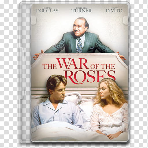 Movie Icon , The War of the Roses, The war of the Roses DVD case transparent background PNG clipart