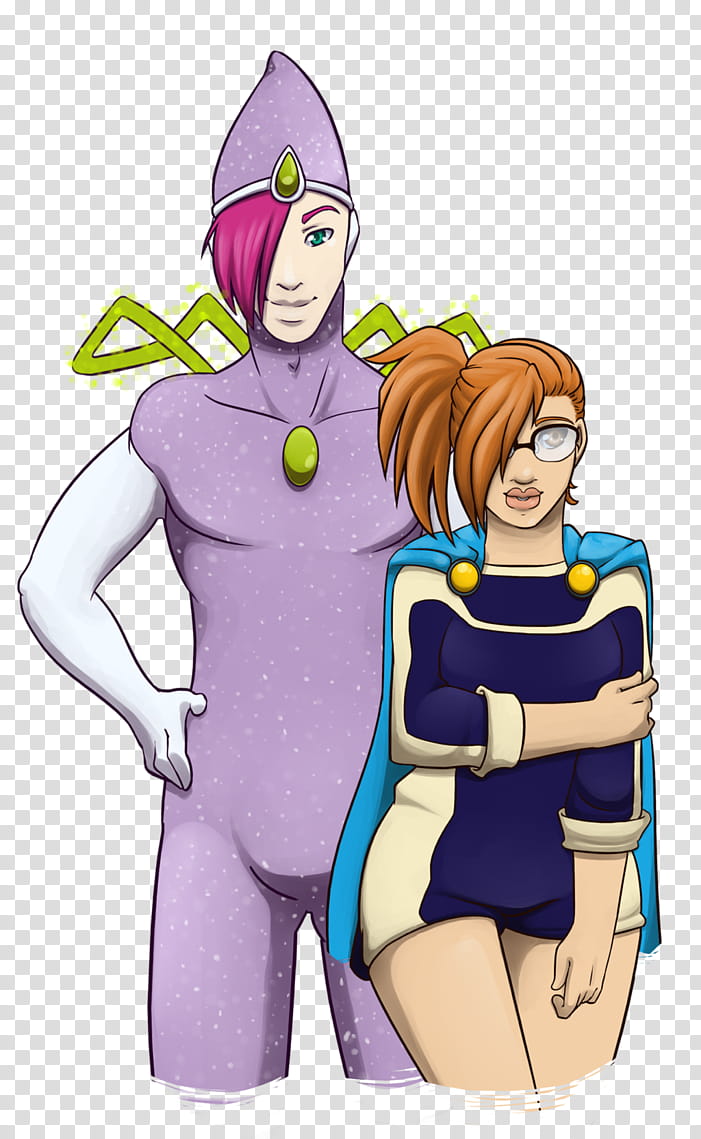 Genderbend: Tecna and Timmy transparent background PNG clipart