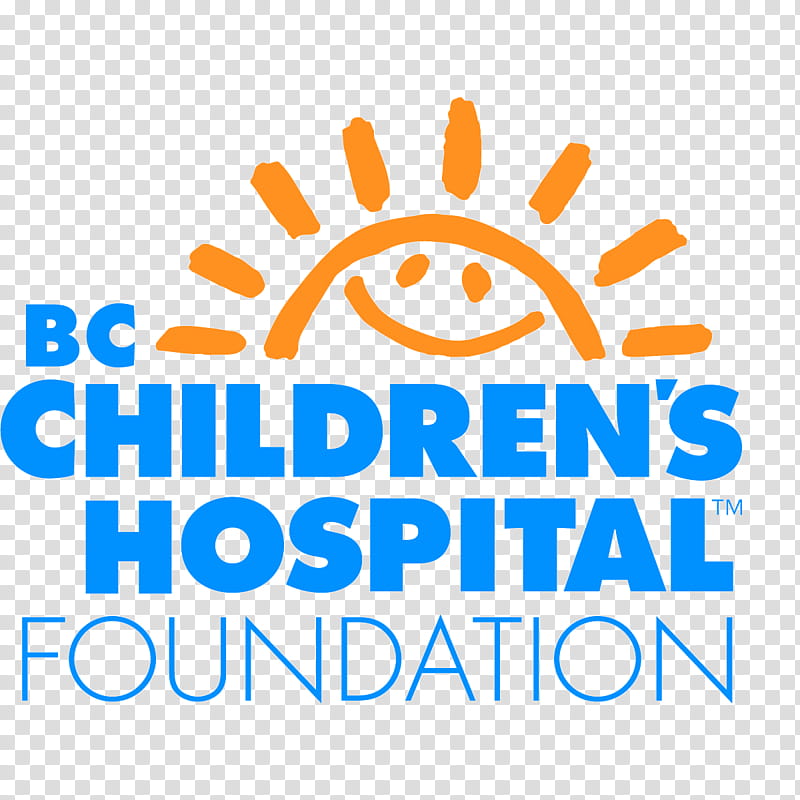 Hospital, Bc Childrens Hospital Foundation, Childrens Miracle Network Hospitals, Logo, Donor Recognition Wall, British Columbia, Text, Orange transparent background PNG clipart