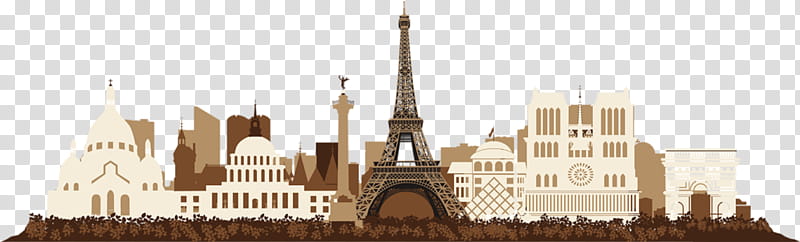 City Skyline Silhouette, Paris, Paris , Landmark, Architecture, Metropolitan Area, Human Settlement, Historic Site transparent background PNG clipart