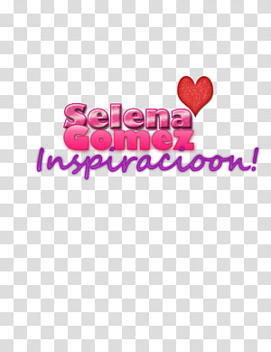 Texto de selena gomez transparent background PNG clipart thumbnail