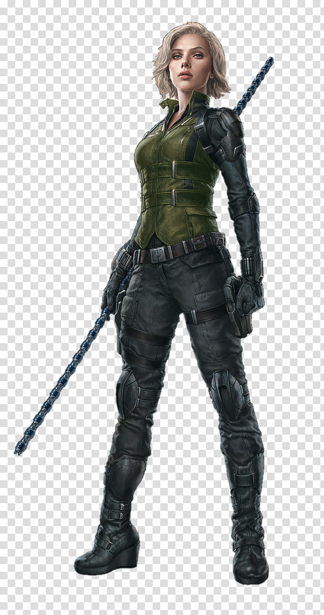 Avengers Infinity War Black Widow, anime character illustration transparent background PNG clipart