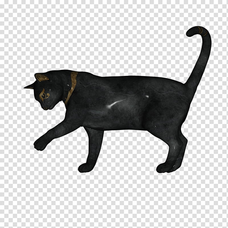 More Bast Renders, black short-fur cat transparent background PNG clipart