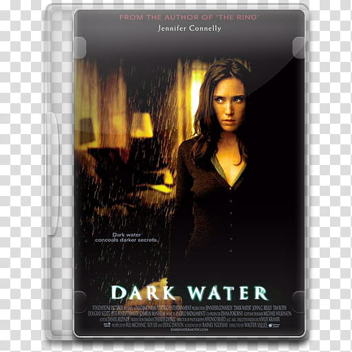 Movie Icon , Dark Water, Dark Water DVD case transparent background PNG clipart