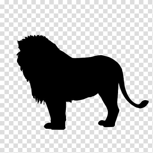 Lion Logo, Silhouette, Roar, Elephant, Hair, Black, Animal Figure, Wildlife transparent background PNG clipart